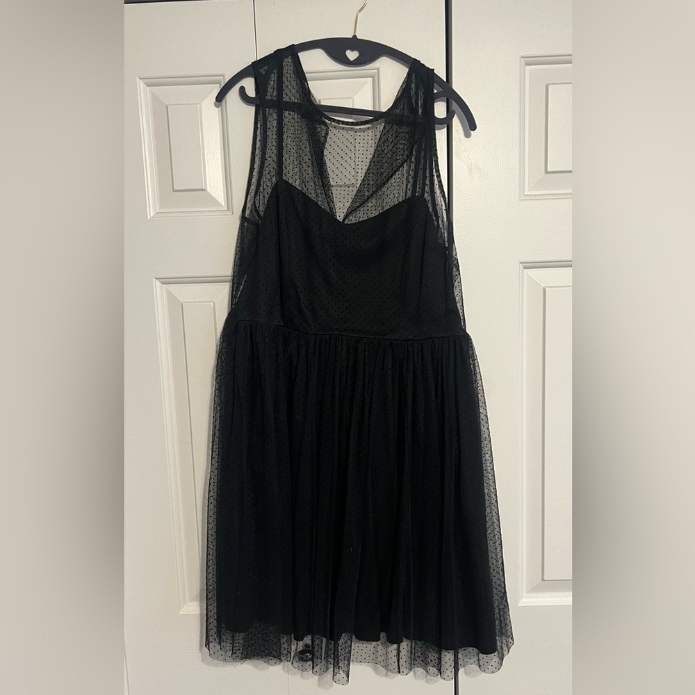 Black Tulle Dress